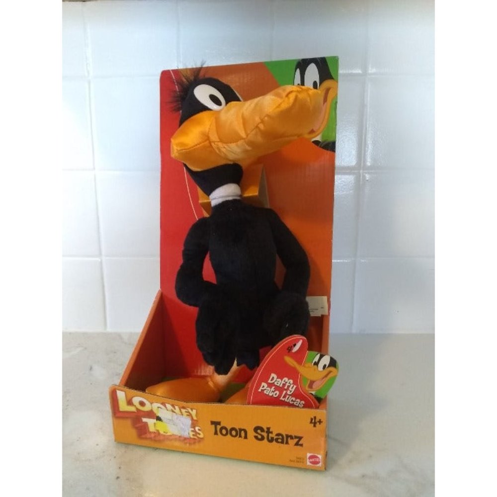 Vintage Boxed Daffy Duck Plush